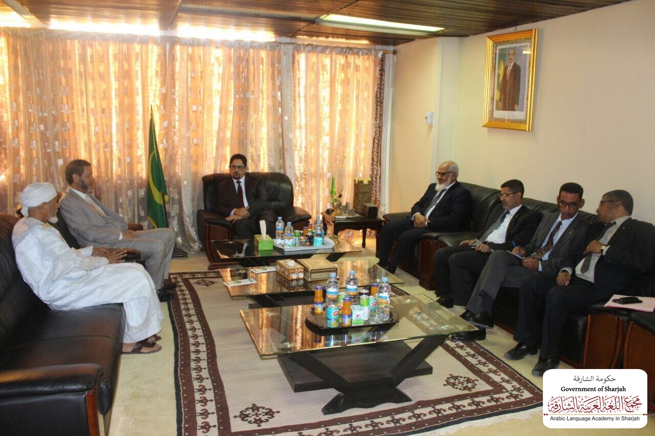 زيارة الأمين العام لموريتانيا تمهيدًا لتأسيس مجلس اللسان العربي بنواكشوط